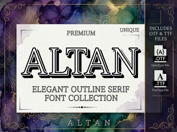Altan: A Display Serif That Feels Like a Signature