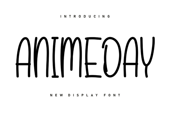 Animeday: A Sweet Handwritten Font for Warm, Consistent Branding