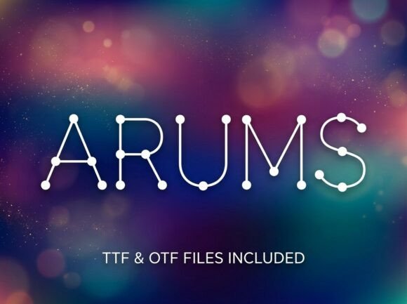 Arums: A Display Font That Earns Its Space