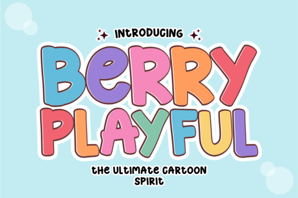 Berry Playful: A Display Font That Makes Your Brand Feel Joyful & Real