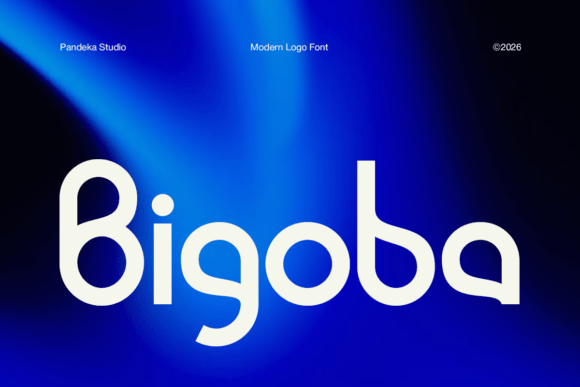 Bigoba: A Display Font That Cuts Through the Feed