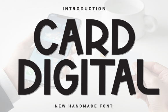 Card Digital: A Thoughtful Display Font for Editorial Calm