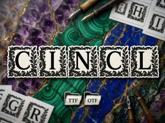 Cincl: A Bold Display Font for Editorial Impact