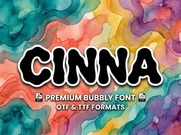 Cinna: A High-Energy Display Typeface for Digital Brands