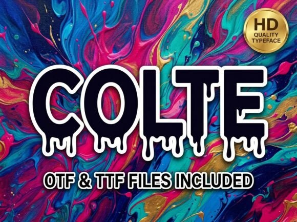 Colte: A Bold Display Font That Makes Your Brand Unforgettable