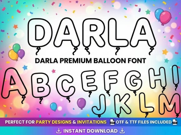 Darla: A Joyful Display Typeface for Digital Branding