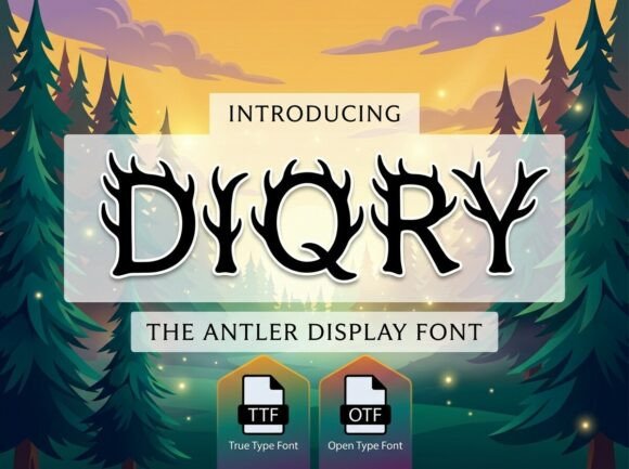 Diory: A Rugged Display Font for Scroll-Stopping Campaigns