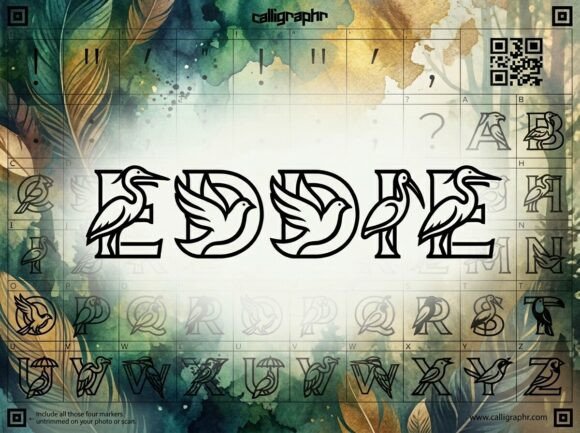 Eddie: A Display Typeface That Soars—Not Just Sits