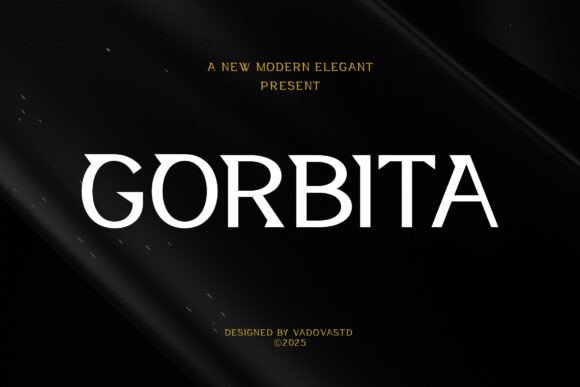 Gorbita: A Display Typeface That Commands Attention