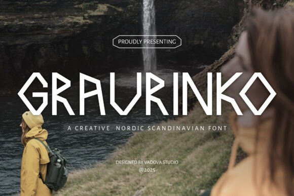 Graurinko: A Nordic Display Font for Modern Web Design