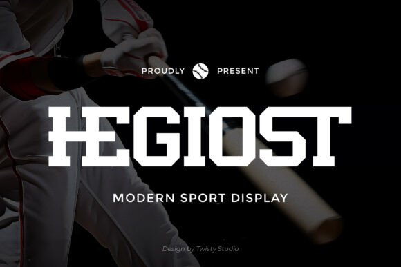 Hegiost: A Bold Display Font for Editorial Impact