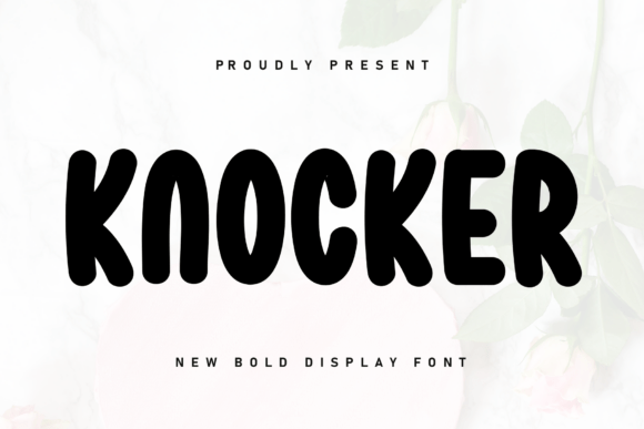 Knocker Handwritten Font for Crafters & Makers
