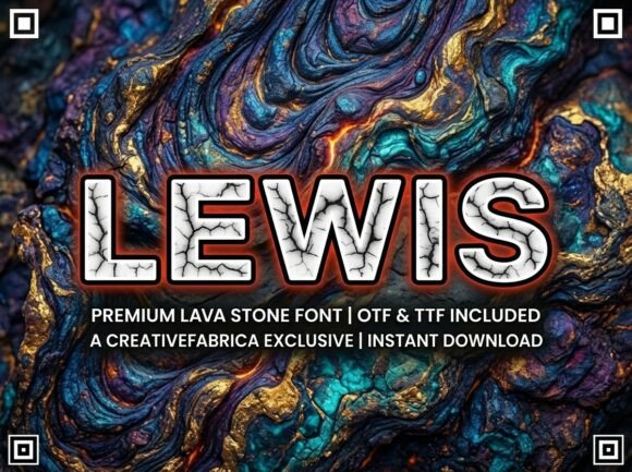 Lewis: A Display Font That Commands Attention