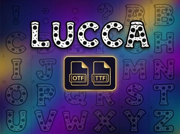 Lucca: A Standout Display Font for Small Business Branding