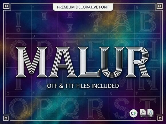 Malur: A Bold Display Font for Scroll-Stopping Marketing