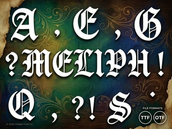Meliph: A Display Font That Makes Your Brand Instantly Memorable