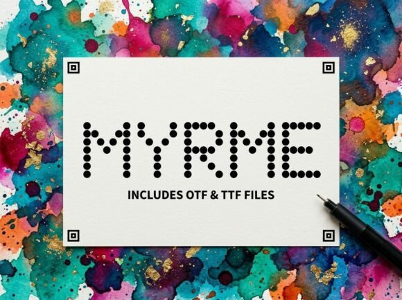 Myrme: A Display Font That Commands Attention—Without Shouting