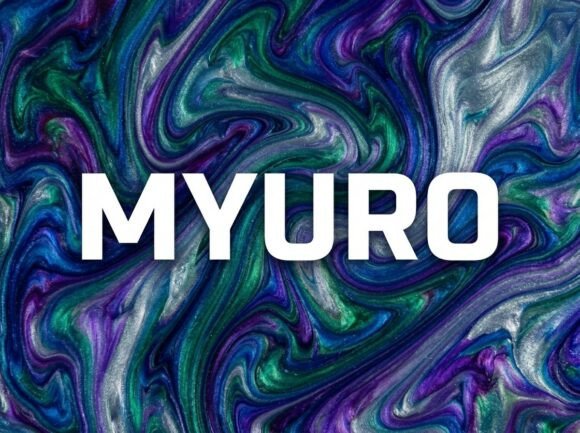 Myuro Display Font: Bold, Artistic & Made for Makers
