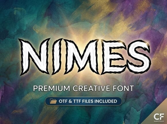 Nimes: A Distinctive Display Font for Editorial Impact