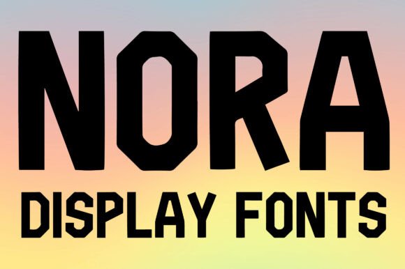Nora: A Bold Display Font That Elevates Your Brand