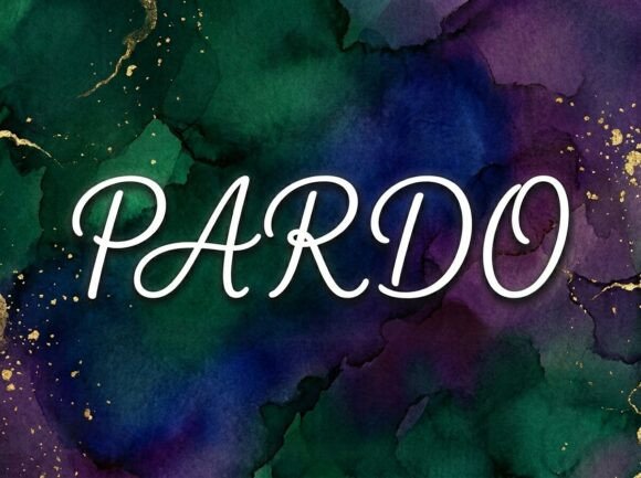 Pardo: A Display Font That Commands Attention