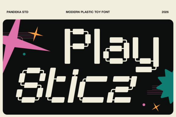 Play Sticz: A Display Font That Feels Like Building With Blocks