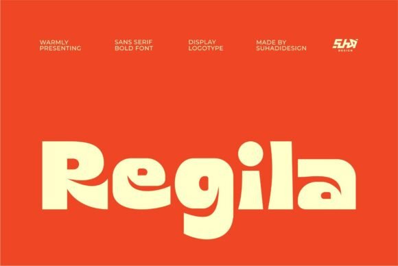 Regila: A Display Font That Makes Your Brand Instantly Memorable