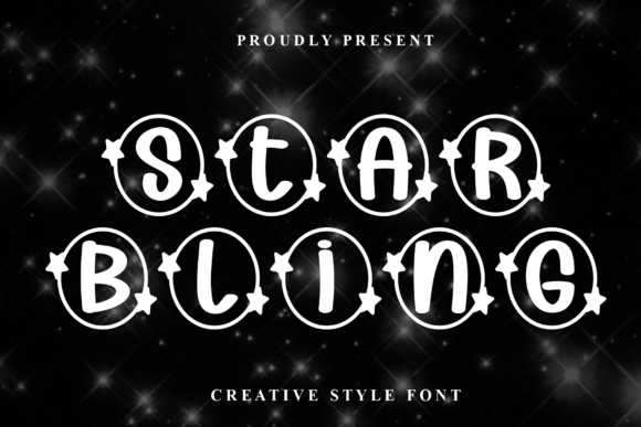 Star Bling: A Display Font That Makes Your Brand Shine