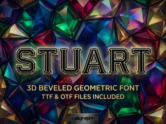 Stuart: A Bold Display Font That Commands Attention