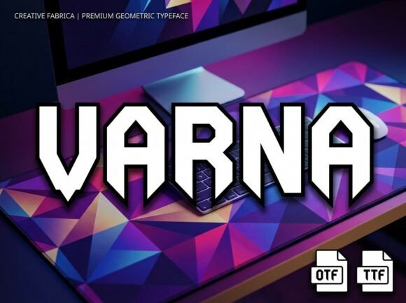 Varna: A Standout Display Font for Digital Branding