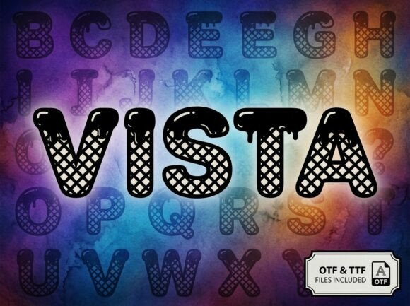 Vista: A Display Font That Commands Attention