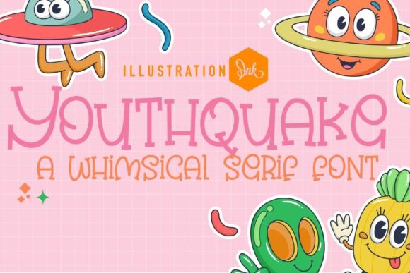 Youthquake: A Display Typeface with Rhythmic Charm